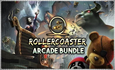 💠 (VR) RollerCoaster Arcade PS4/PS5/EN Rent from 7 day
