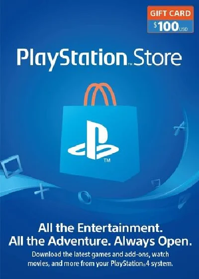 🔥🔥🔥PlayStation Network КАРТА (PSN) - 100 USD (USA✅