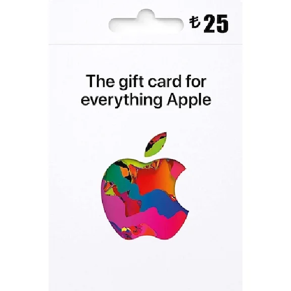 🎁0% FEE🌟 25 TL - ПОДАРОЧНАЯ КАРТА ITUNES (ТУРЦИЯ)