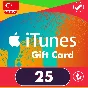 🎁0% FEE🌟 25 TL - ПОДАРОЧНАЯ КАРТА ITUNES (ТУРЦИЯ)