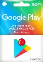 🎁0% FEE🌟 50 TL - GOOGLE PLAY GIFT CARD (ТУРЦИЯ)