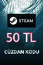 ✅Кошелек Steam - 50 TL 🔥 Подарочная карта 🎁 (ТУРЦИЯ)