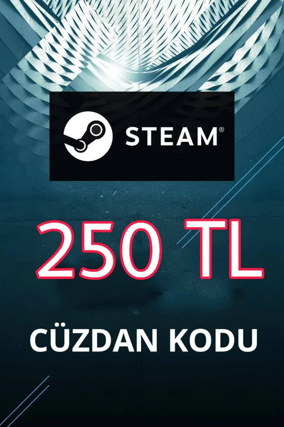 ✅Кошелек Steam - 250 TL 🔥 Подарочная карта 🎁 (ТУРЦИЯ)