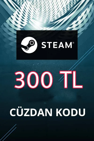 ✅Steam Wallet - 300 TL 🔥 Gift Card 🎁 0% Fee (TURKEY)