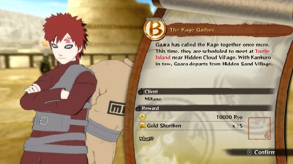 NARUTO SHIPPUDEN: Ultimate Ninja STORM 4 - Gaara´s Tale