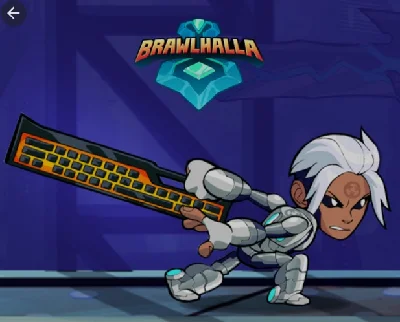 Brawlhalla Apex Keysword Weapon Skin ✅ REGION FREE 💥🌐