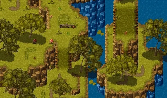 RPG Maker MV - Country Woods Add-on Forest Lake DLC | S