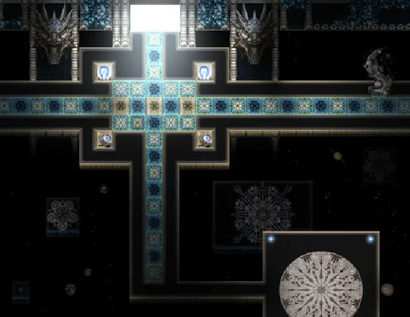 RPG Maker MV - KR Elemental Dungeon Tileset - Celestial