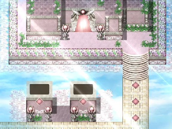 RPG Maker MV - KR Elemental Dungeon Tileset - Dark Ligh