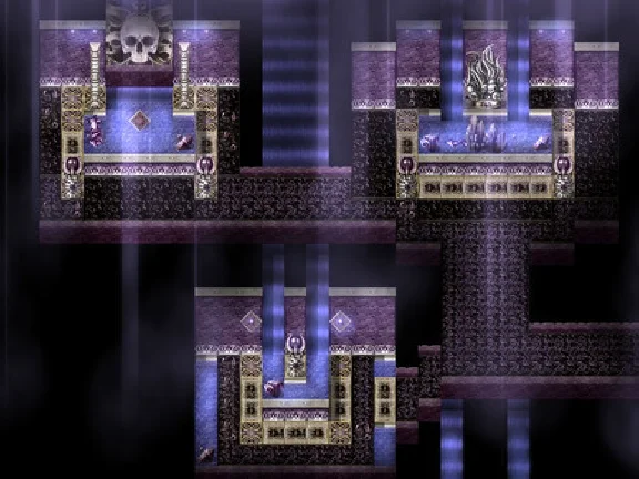 RPG Maker MV - KR Elemental Dungeon Tileset - Dark Ligh