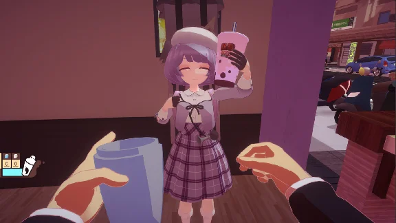 VR Food Girls Bubbles´ Drink Stand 💎 STEAM GIFT РОССИЯ