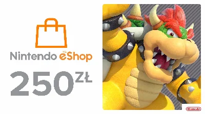 ⭐️ 250 PLN Nintendo eShop Gift Card (Официальный🔑КЛЮЧ)