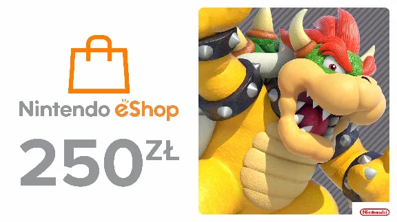 ⭐️ 250 PLN Nintendo eShop Gift Card (Официальный🔑КЛЮЧ)