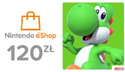 ⭐️ Nintendo eShop 120 PL Gift Card (Official 🔑KEY)