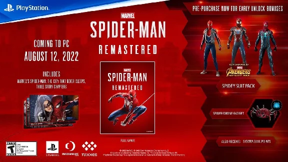 Marvel’s Spider-Man Remastered + ОБНОВЛЕНИЯ | OFFLINE🔥