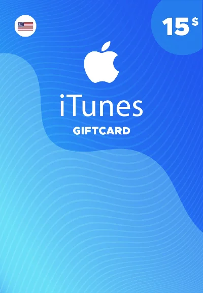 Подарочная карта Apple iTunes 15 $ iTunes Key USA +ПОДА