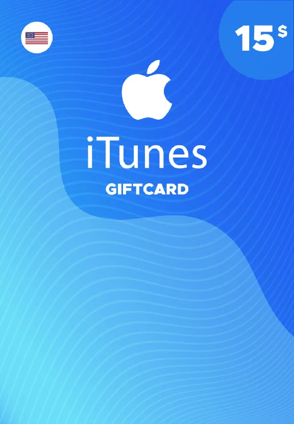 Подарочная карта Apple iTunes 15 $ iTunes Key USA +ПОДА