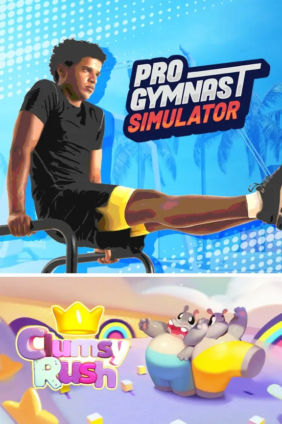 🎮🔥Pro Gymnast Simulator + Clumsy Rush XBOX 🔑 Key🔥