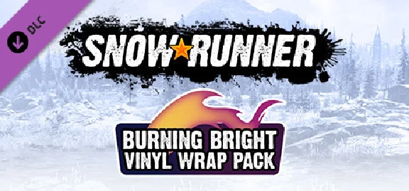 SnowRunner - Burning Bright Vinyl Wrap Pack 💎DLC STEAM