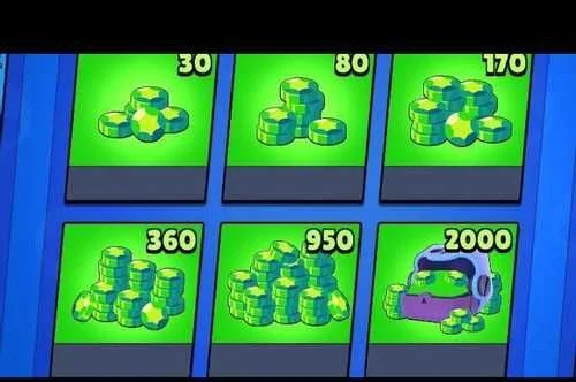 Brawl Stars GEMS GEMS 30 - 2000 SuperCell ID