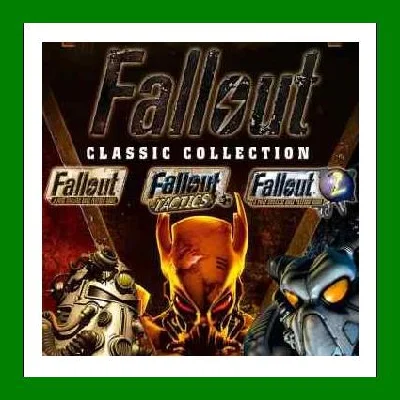 ✅Fallout 1 + 2 + Tactics: Classic Collection✔️Steam⭐🌎