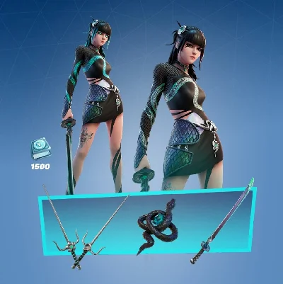 FORTNITE | Sapphire Hagiri Quest Pack + GIFT 🎁