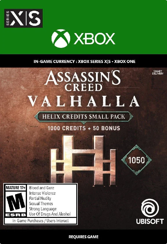 ASSASSIN´S CREED VALHALLA CREDITS HELIX 1050-6600 XBOX