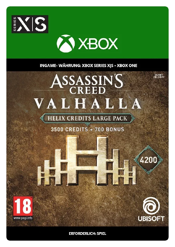 ASSASSIN´S CREED VALHALLA CREDITS HELIX 1050-6600 XBOX
