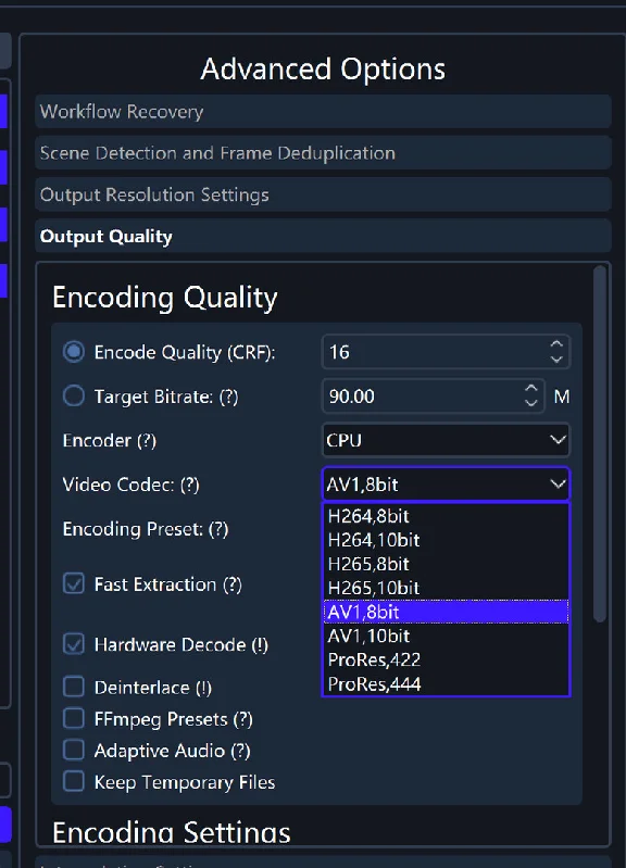 SVFI Squirrel-RIFE Video Frame Interpolation 💎 STEAM