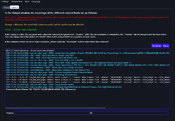 SVFI Squirrel-RIFE Video Frame Interpolation 💎 STEAM