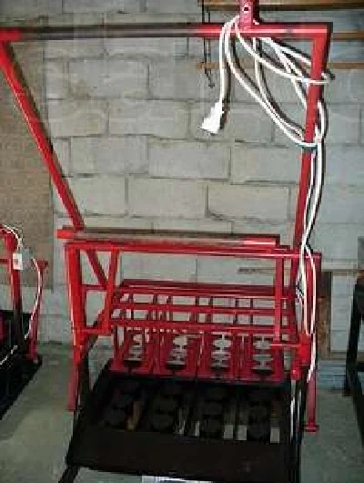 Comanche 34 machine for the production of cinder blocks (drawings)