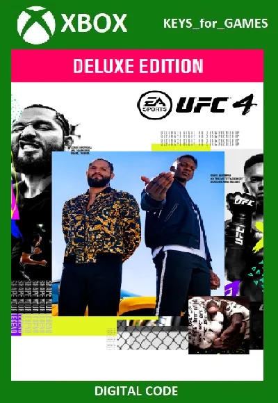 ✅🔑UFC 4 Deluxe Edition XBOX ONE / Series X|S  🔑Ключ