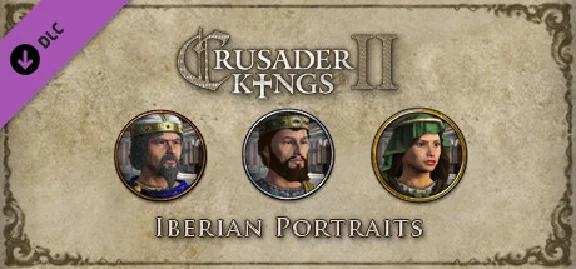 Crusader Kings II: Iberian Portraits 💎 DLC STEAM GIFT