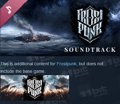 Frostpunk Soundtrack DLC (Steam key) ✅ REGION FREE 💥🌐