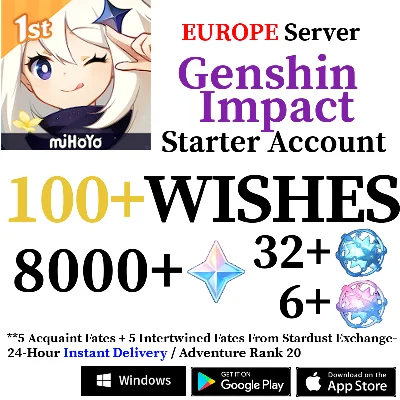 ✔️✅☑️GENSHIN IMPACT✅☑️7000 PRIMOGEMS✅☑️WITHOUT BINDINGS