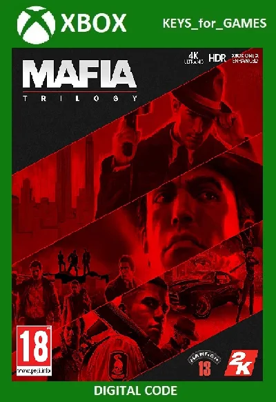 ✅🔑 MAFIA: TRILOGY (1+2+3) XBOX ONE/Series X|S 🔑