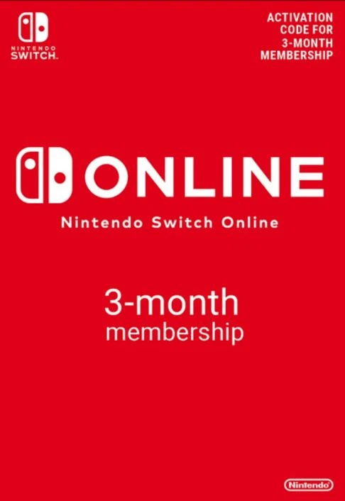 NINTENDO SWITCH ONLINE GIFT CARD 3 МЕСЯЦА ✅(EU)