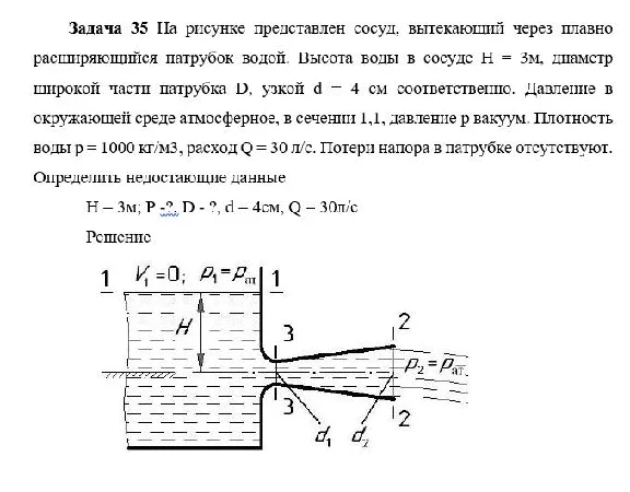 Task 35 The figure shows a vessel