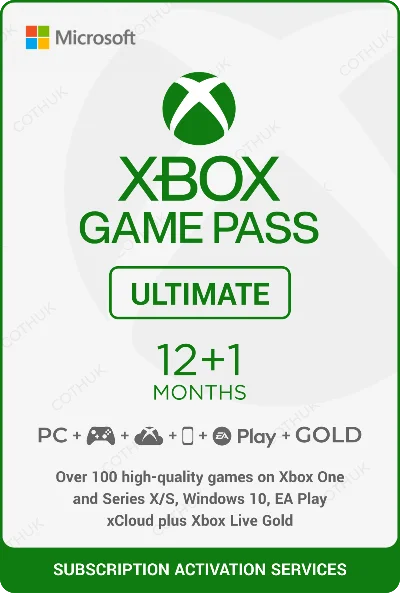 Xbox Game Pass Ultimate 12 + 1 month