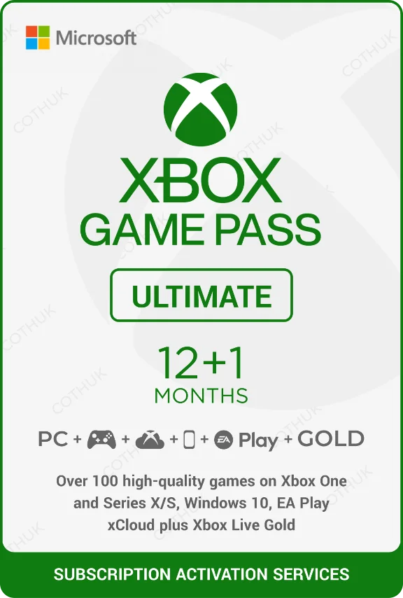 Xbox Game Pass Ultimate 12 + 1 month