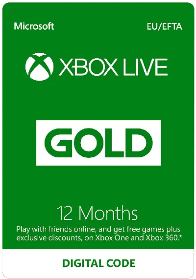 🟩XBOX LIVE Gold 12 Months PrepaidCode (RENEW 0% Fee)🌏