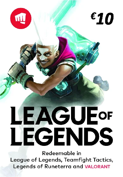 🪙10EUR - LoL 1240RP/ Valorant 1000VP -EUW/EUNE(0%