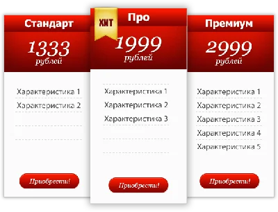 Ценники в psd