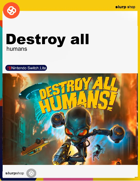 ⭐Rental Destroy all humans