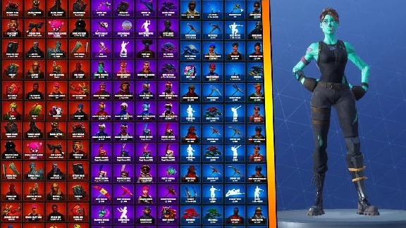 Fortnite account много skins post office (fat)🔥