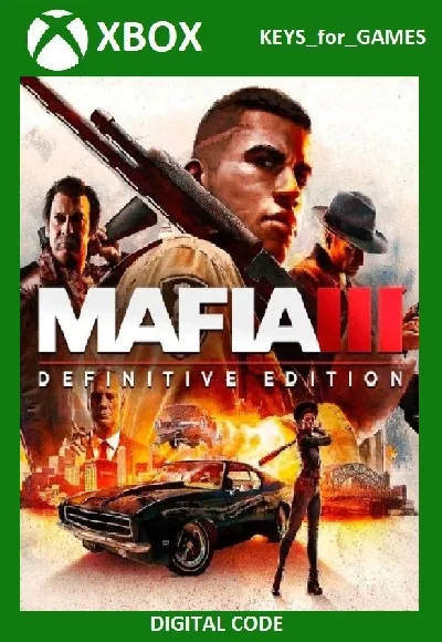 ✅🔑 Mafia III: Definitive Edition XBOX ONE / X|S 🔑 KEY
