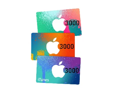 🔥Подарочная карта ITunes Appstore 3000 рублей 💳