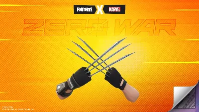 Fortnite - Wolverine Adamantium Claws Pickaxe (Epic/Key