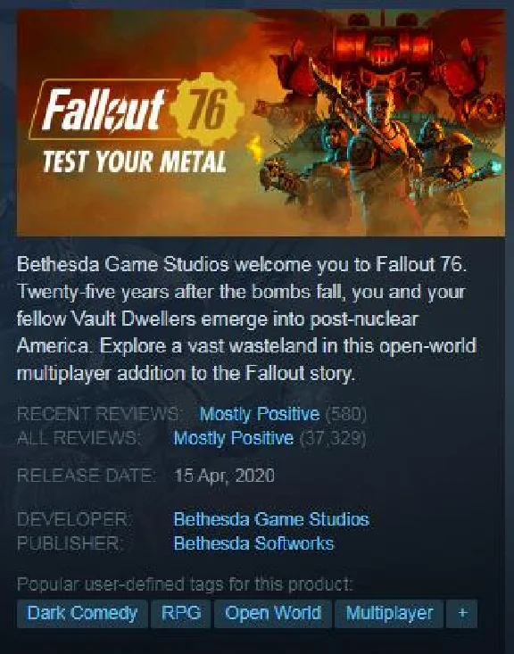 Fallout 76: Steel Dawn Deluxe Edition (Steam Key/RU/CIS