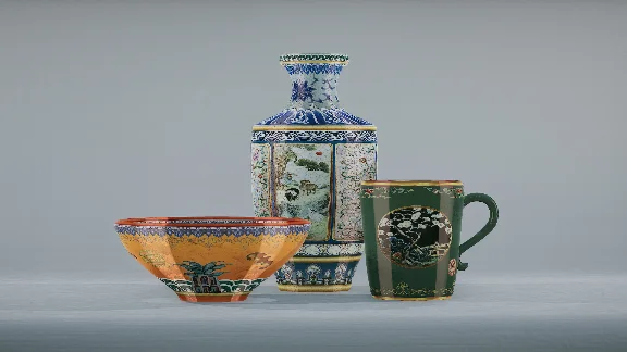 Master Of Pottery - Qianlong Pattern Pack 💎 DLC STEAM